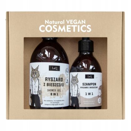 LAQ ZESTAW KOSMETYKÓW RYSZARD ŻEL 500ml + SZAMPON 300ml