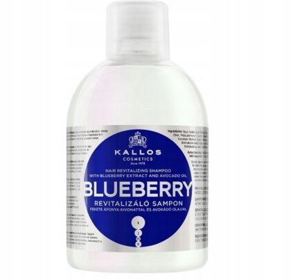 KALLOS SZAMPON DO WŁOSÓW BLUEBERRY JAGODY 1000ml