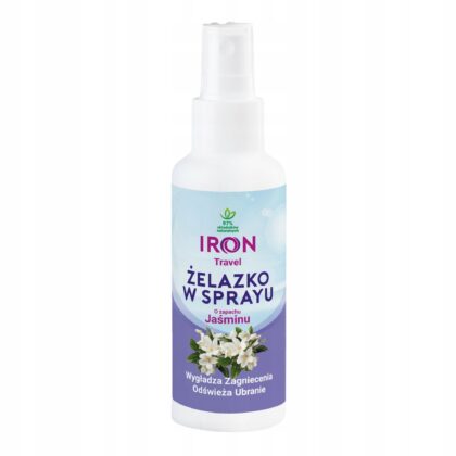 IRON ŻELAZKO W SPRAUY PŁYN PRASUJĄCY WYGŁADZA ZAGNIECENIA 100ML