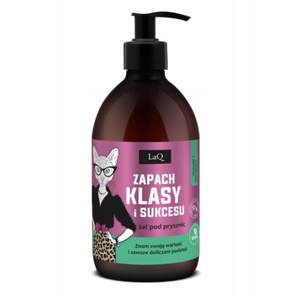 LAQ Żel pod prysznic damski naturalny MAGNOLIA ZAPACH KLASY I SUKCESU 500ml