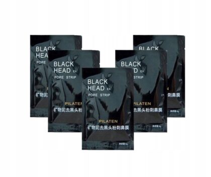 PILATEN BLACK CZARNA MASKA DO TWARZY 400szt