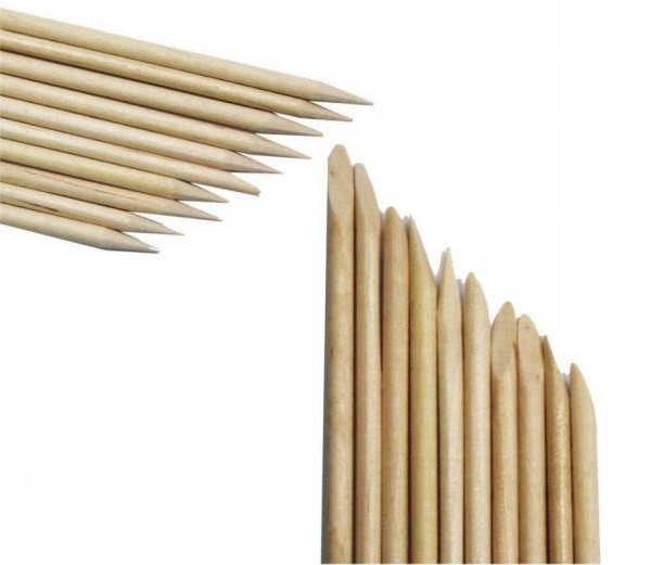 CLAVIER Patyczki drewniane do skórek 100 szt. - obrazek 3