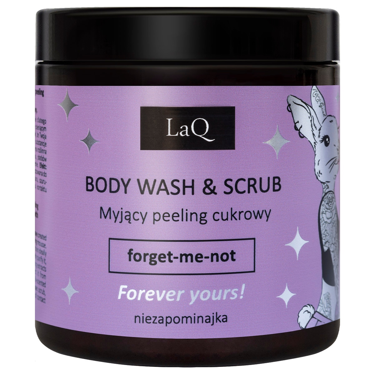 LaQ Króliczka Niezapominajka Peeling cukrowy 200g - obrazek 3