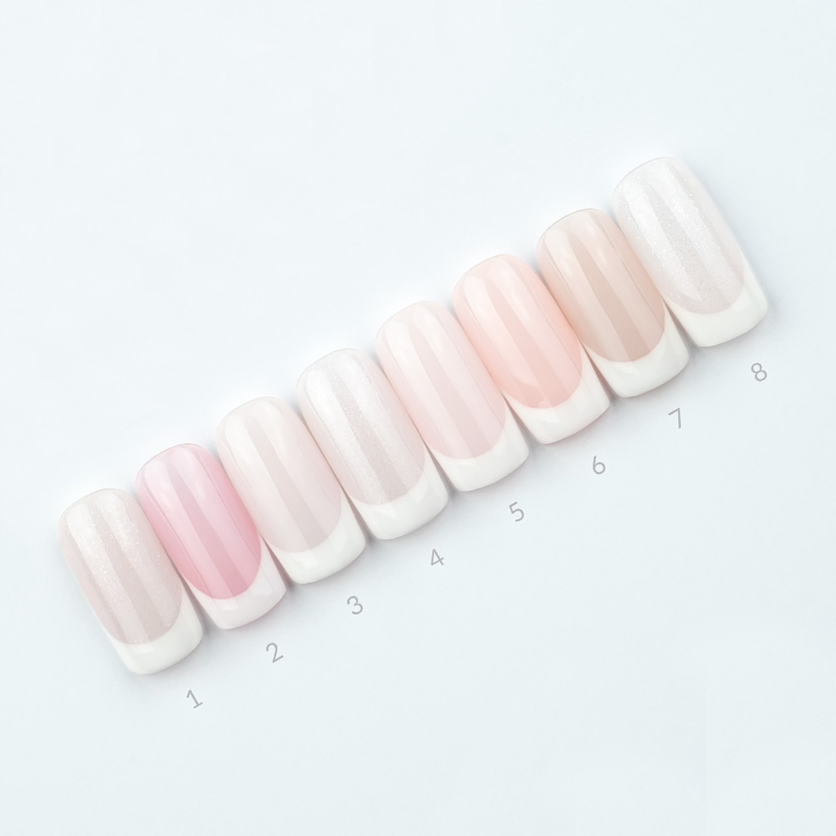 CLARESA LAKIER HYBRYDOWY UV/LED FRENCH TIME 3 - 5g - obrazek 3