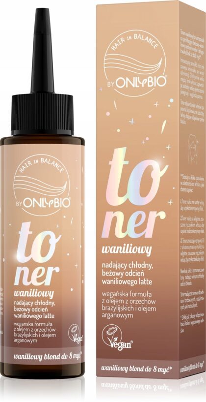 Hair in Balance by ONLYBIO Toner waniliowy 100ml