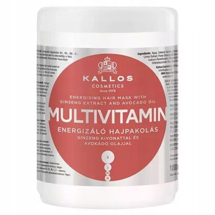 KALLOS MASKA DO WŁOSÓW MULTIWITAMINA 1000ML