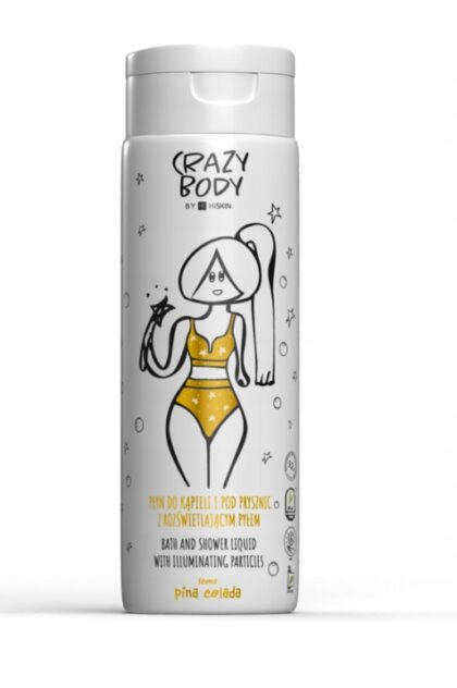 CRAZY BODY Płyn do kąpieli i pod prysznic PINA COLADA 250ml
