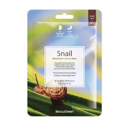 BEAUUGREEN KOREAŃSKA MASECZKA ZE ŚLUZEM ŚLIMAKA
