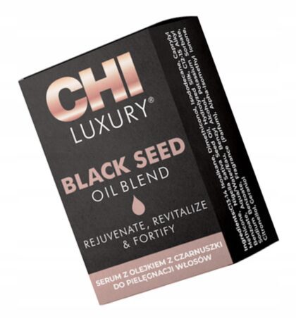 CHI Luxury Black Seed Oil olejek z czarnuszki 15ml