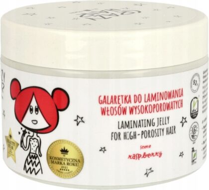 Hiskin Crazy Hair Galaretka do laminacji Włosy Wysokoporowate 300ml