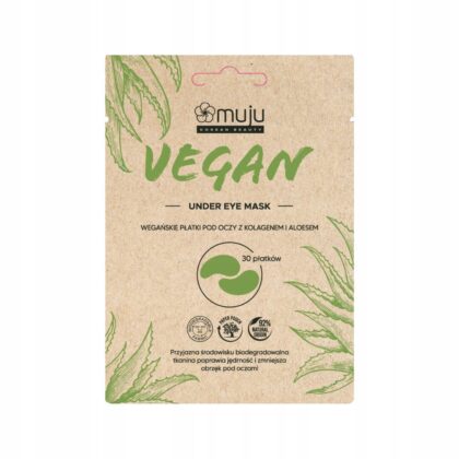 MUJU Wegańskie płatki pod oczy z kolagenem 30 szt.