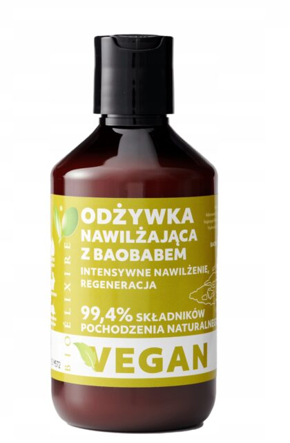 Bioelixire Vegan Baobab Odżywka Nawilżająca 300ml