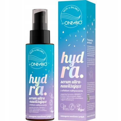 OnlyBio Hair in Balance HYDRA Serum do włosów ultranawilżające 100 ml