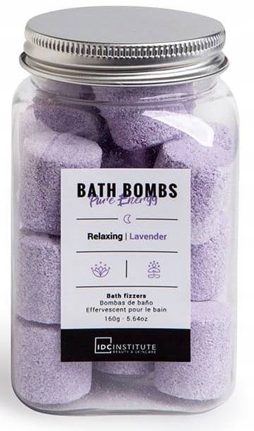 IDC KULE MUSUJĄCE DO KĄPIELI W SŁOICZKU FIOLETOWE LAWENDA 160G