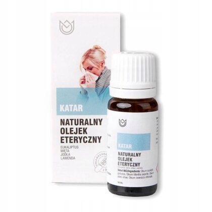 NATURALNE AROMATY Olejek eteryczny NA KATAR aromaterapia 10ml