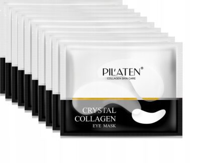 PILATEN PŁATKI KOLAGENOWE POD OCZY SILVER 10szt