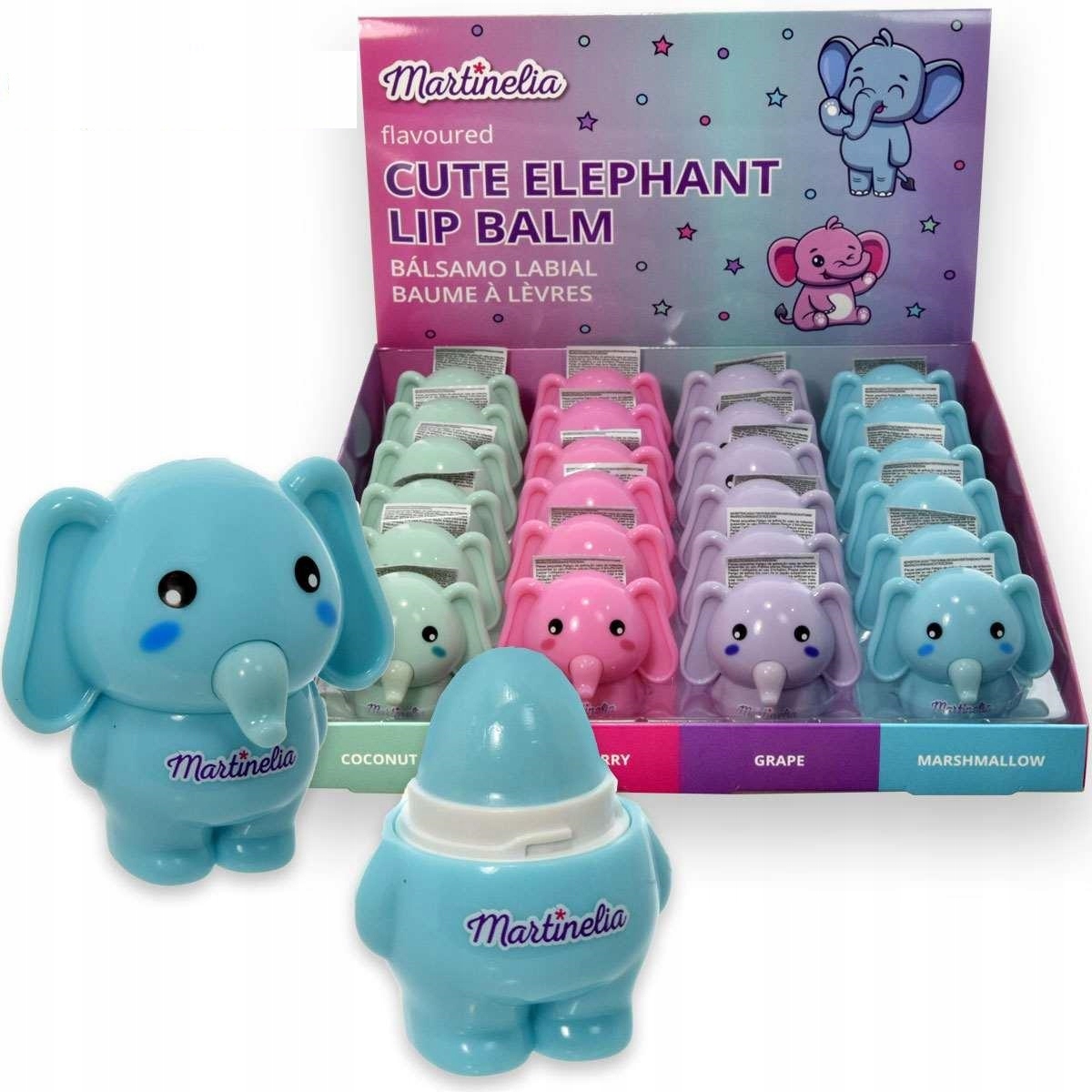 MARTINELIA BŁYSZCZYK DO UST DLA DZIECI SŁONIK NIEBIESKI 5,7g