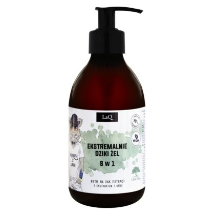 LaQ Ekstremalnie dziki żel 8w1 Dzikus z lasu 300ml