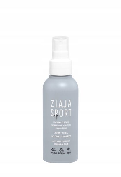 ZIAJA SPORT Tonik do twarzy i ciała Aqua 120 ml
