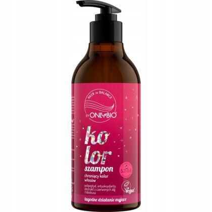 ONLYBIO KOLOR Szampon do włosów chroniący kolor 400 ml