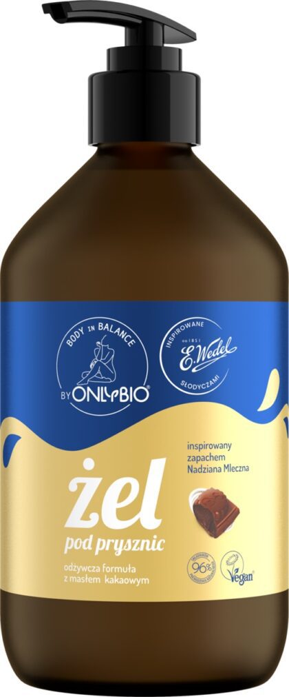 ONLYBIO BODY ŻEL POD PRYSZNIC INSPIROWANY ZAPACHEM NADZIANA MLECZNA
