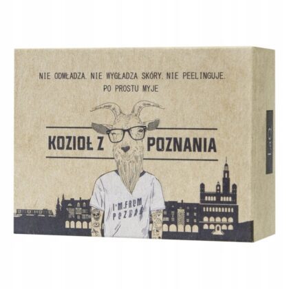 LAQ KOZIOŁ MYDŁO KOSTKA 85G Z AKTYWNYM WĘGLEM MEN