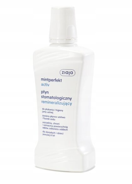 ZIAJA Płyn do ust ACTIV REMINERALIZUJĄCY 500ml