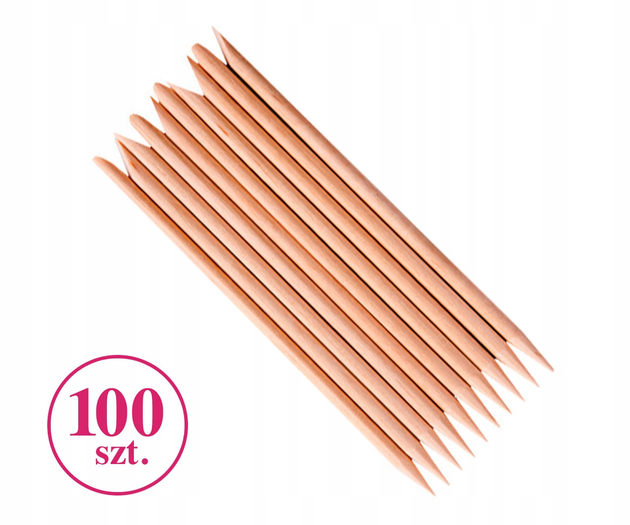 CLAVIER Patyczki drewniane do skórek 100 szt. - obrazek 5