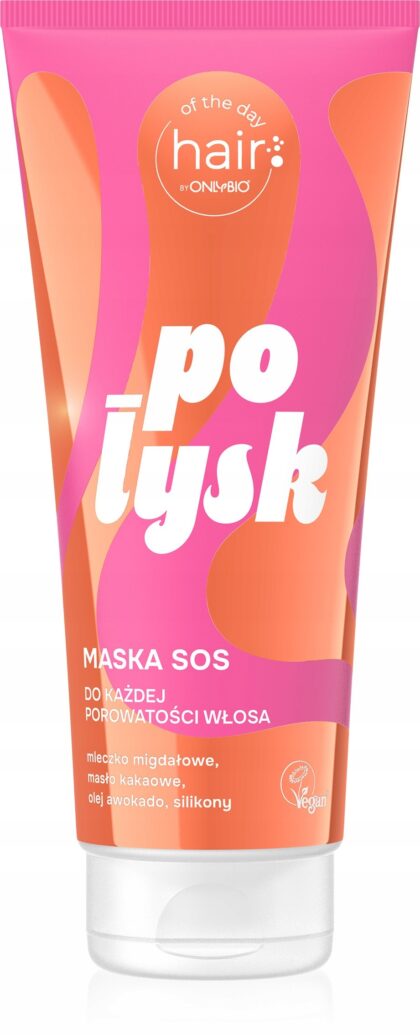 OnlyBio Hair of the day Połysk Maska S.O.S. intensywnie wygładzająca 200ml