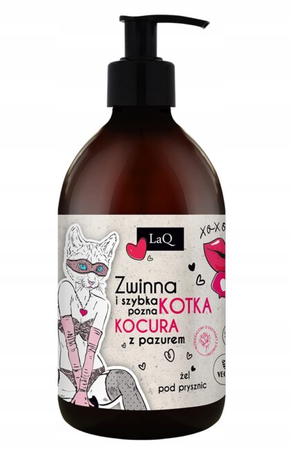 LAQ PIWONIA ZWINNA I SZYBKA DAMSKI ŻEL POD PRYSZNIC 500ML