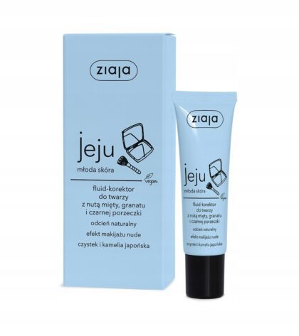 ZIAJA JEJU Fluid - Korektor w sztyfcie wygładzający Odcień Naturalny 30ml