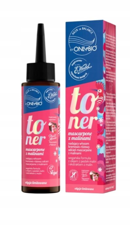 Onlybio BY WEDEL Toner do włosów Mascarpone z Malinami 100 ml