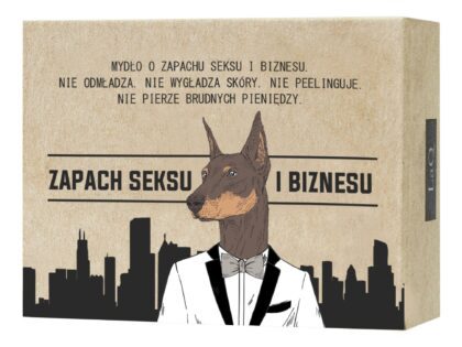 LAQ DOBERMAN MYDŁO W KOSTCE DLA MĘŻCZYZN 85g