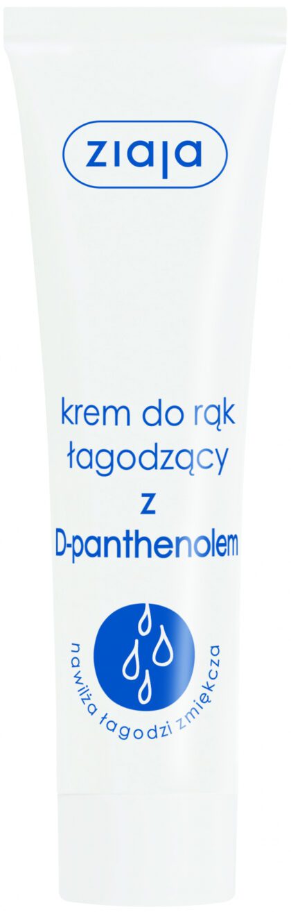 ZIAJA Krem do rąk ŁAGODZĄCY Z D-PANTHENOLEM 100ml