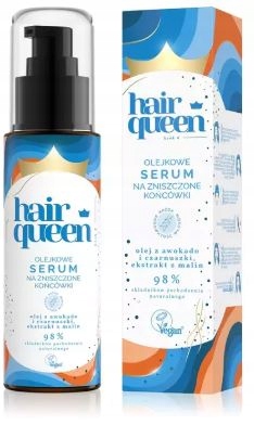 Hair Queen 80 ml olejkowe serum na zniszczone końcówki