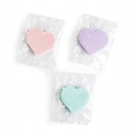 IDC BLENDER GĄBECZKA DO MAKIJAŻU SERCE FIOLETOWE 1 SZTUKA - obrazek 2