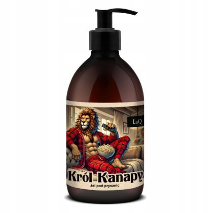 LAQ Męski żel pod prysznic LEW Król Kanapy 8w1 500ml