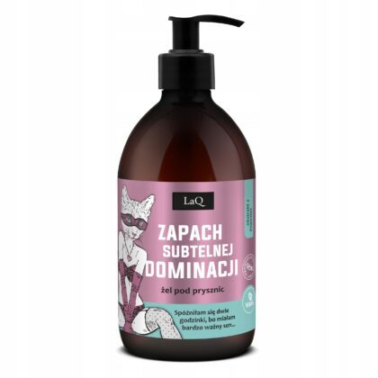 LAQ PIWONIA ZAPACH SUBTELNEJ DOMINACJI żel pod prysznic 500ml