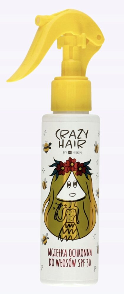 HISKIN Crazy Hair Miodowy Spray do włosów SPF30 100ml