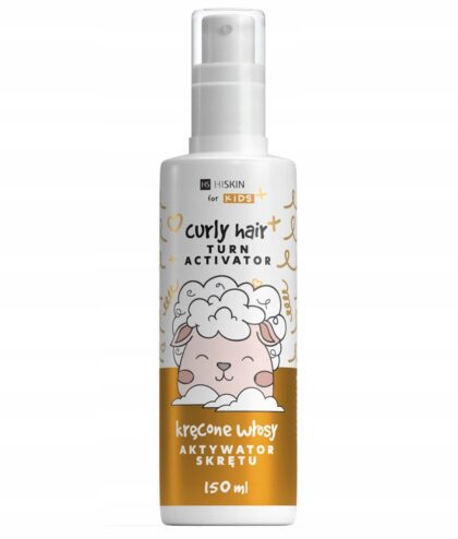 HISKIN Kids Curly Aktywator Skrętu Włosy Kręcone 150ml