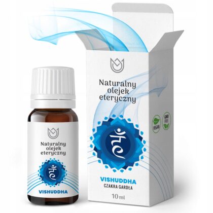 NATURALNE AROMATY 100% OLEJEK ETERYCZNY CZAKRA GARDŁA VISHUDDHA 10ML