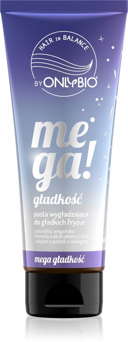 ONLYBIO Mega gładkość Pasta wygładzająca do gładkich fryzur 75ml