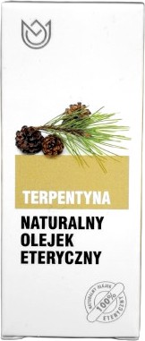 NATURALNE AROMATY NATURALNY OLEJEK ETERYCZNY AROMATERAPIA TERPENTYNA 10ml
