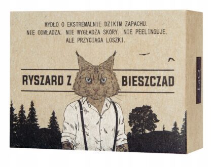 LAQ RYŚ RYSZARD Z BIESZCZAD MYDŁO KOSTKA O ZAPACHU GÓRSKIEGO SZLAKU 85G