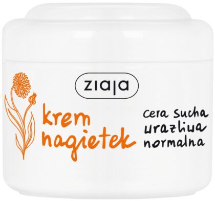 ZIAJA Krem łagodzący do twarzy Nagietek 100 ml