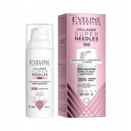 EVELINE Collagen Super Needles 100 Mezo-booster nawilżająco odżywczy 50 ml