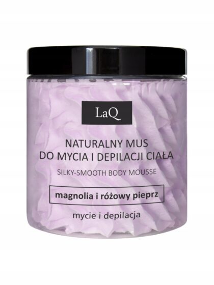 LaQ Kotka Magnolia Mus do mycia i depilacji ciała 250ml