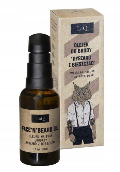 LAQ RYŚ RYSZARD Z BIESZCZAD OLEJEK DO BRODY 30ML