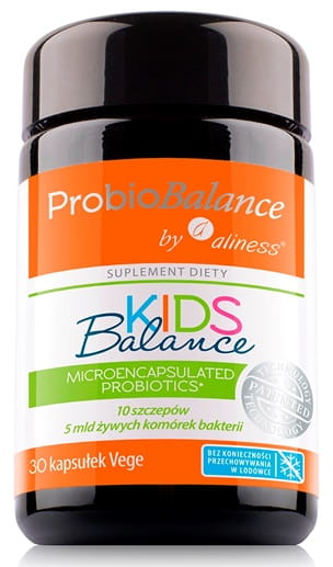 ProbioBalance (KIDS Balance 10 szczepów/5mld) 30 kaps. Aliness