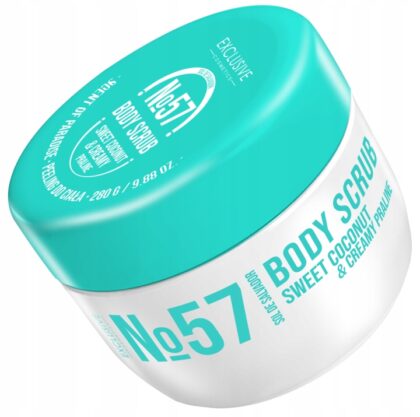 EXCLUSIVE PEELING DO CIAŁA No57 KOKOS I PRALINA 280G
